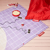 Original Bean Bag - Red, on a rug