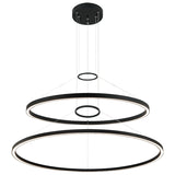 O Hara 2 Tier Suspension Medium Matte Black By Matteo- Front View1