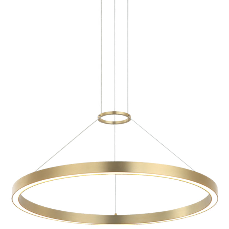 O Hara Suspension Small Brushed Gold By Matteo