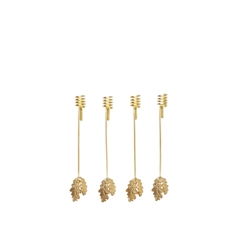 Oak Leaf Christmas Tree Candle Holders by Ferm Living