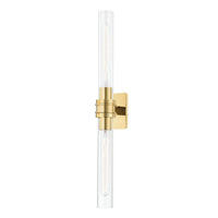 Oakfield Wall Sconce - Aged Brass by Hudson Valley