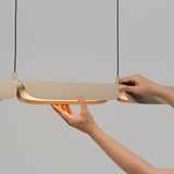 Oatmeal Flo PL3 Linear Suspension by Seed Design