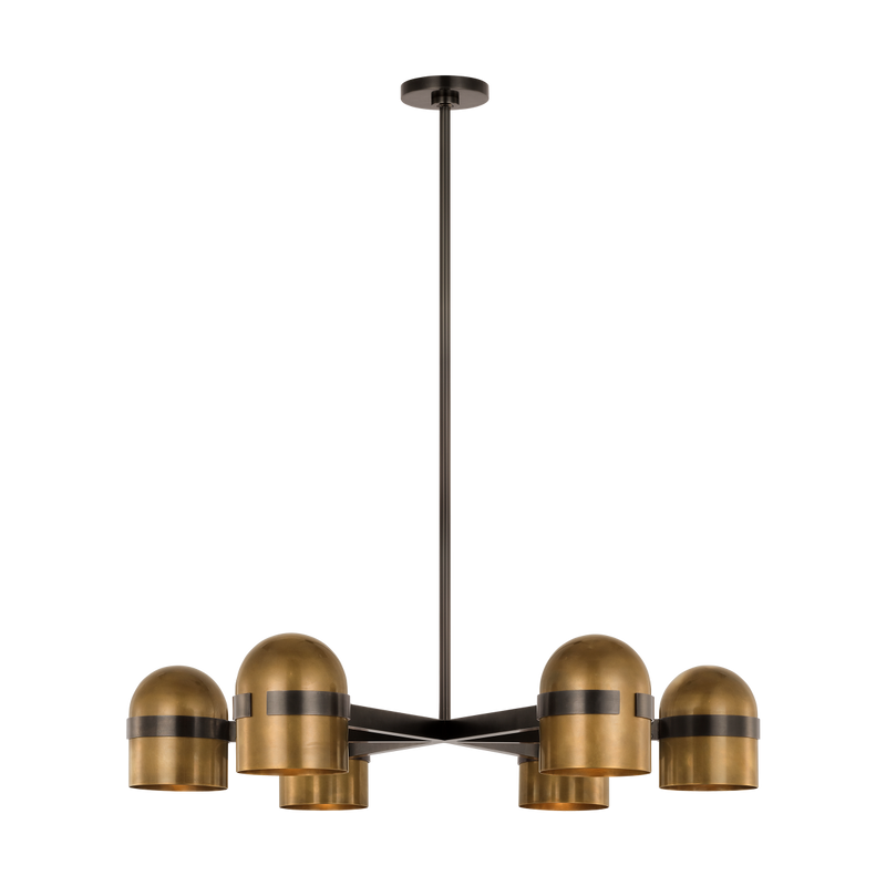 Octavia Chandelier Large By Visual Comfort Modern Front View