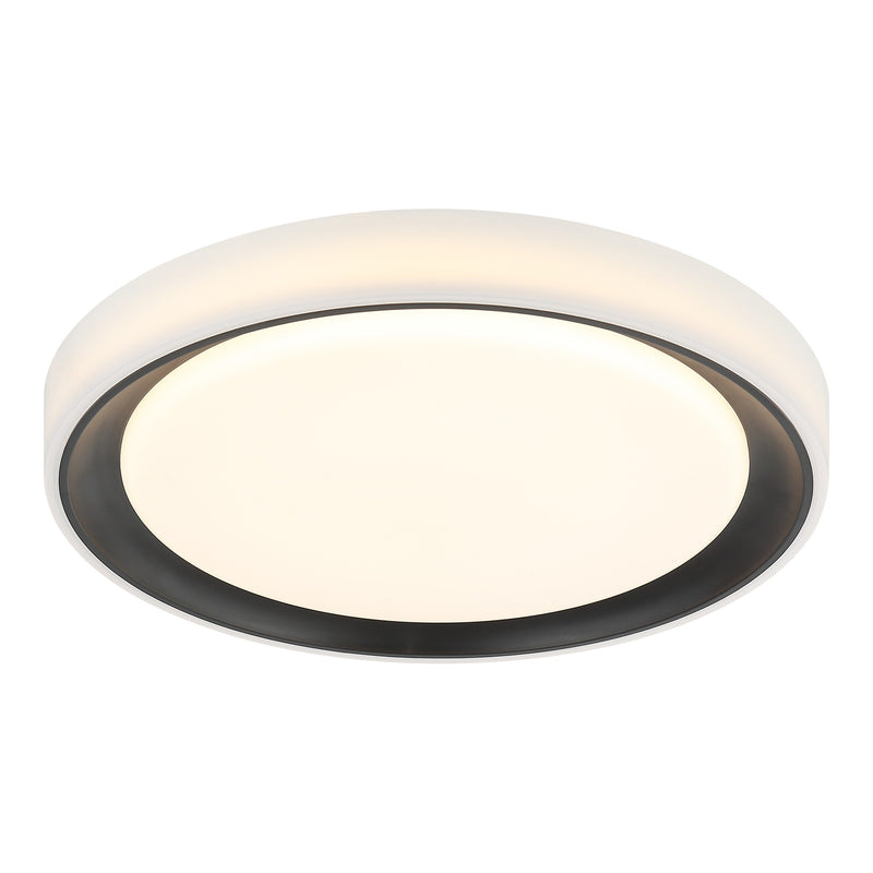 Oculus Flush Mount 16 Inch Black