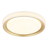 Oculus Flush Mount 16 Inch Gold