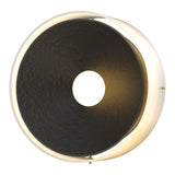 Oculus Wall Sconce in Black by Hubbardton Forge