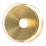 Oculus Wall Sconce in Modern Brass by Hubbardton Forge