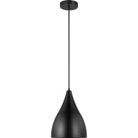 Oden Pendant — 9", Midnight Black, Midnight Black