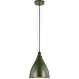 Oden Pendant — 9", Olive, Olive