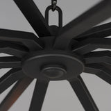 Odeon Chandelier Black by Maxim Lighting