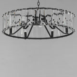 Odeon Chandelier Black by Maxim Lighting