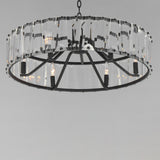 Odeon Chandelier Black by Maxim Lighting