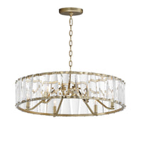 Odeon Chandelier Golden Silver by Maxim Lighting