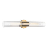 Odette Wall Sconce 24 Inch Aged Gold Brass