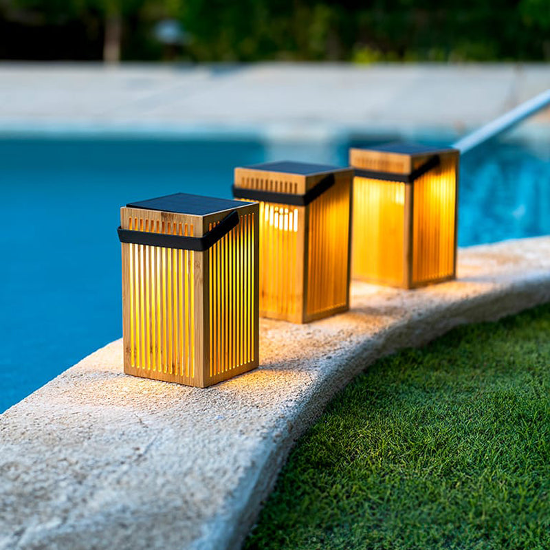 Okinawa Rechargeable Lantern By New Garden Lifestyle View
