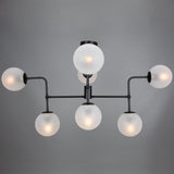Oklahoma 8 Light Chandelier Matte Black