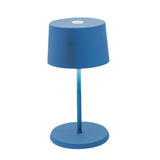 Olivia Pro Mini Portable Lamp Capri Blue By Zafferano