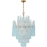 Ollie Chandelier 16 Lights Blue By Crystorama