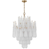 Ollie Chandelier 16 Lights Clear By Crystorama  - Front View