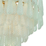 Ollie Chandelier 21 Lights Green By Crystorama - Detailed View