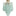 Ollie Semi Flush Green By Crystorama - Front View