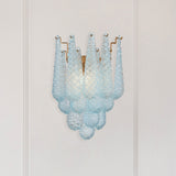 Ollie Wall Sconce Blue By Crystorama - Lifestyle View