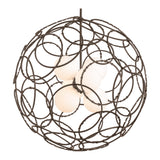 Olympus Orb Pendant in Bronze by Hubbardton Forge