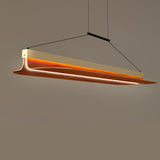 Omma Long Leaf Suspension By LZF, Finish: Gold Metal