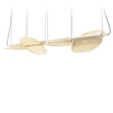 Omma Suspension By LZF, Size: Large, Finish: White Ivory Metal, Color: Natural White