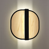 Omma Wall Sconce By LZF, Finish: Black Metal, Color Natural White