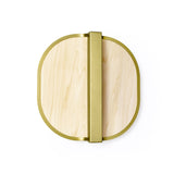 Omma Wall Sconce By LZF, Finish: Gold Metal, Color Natural White