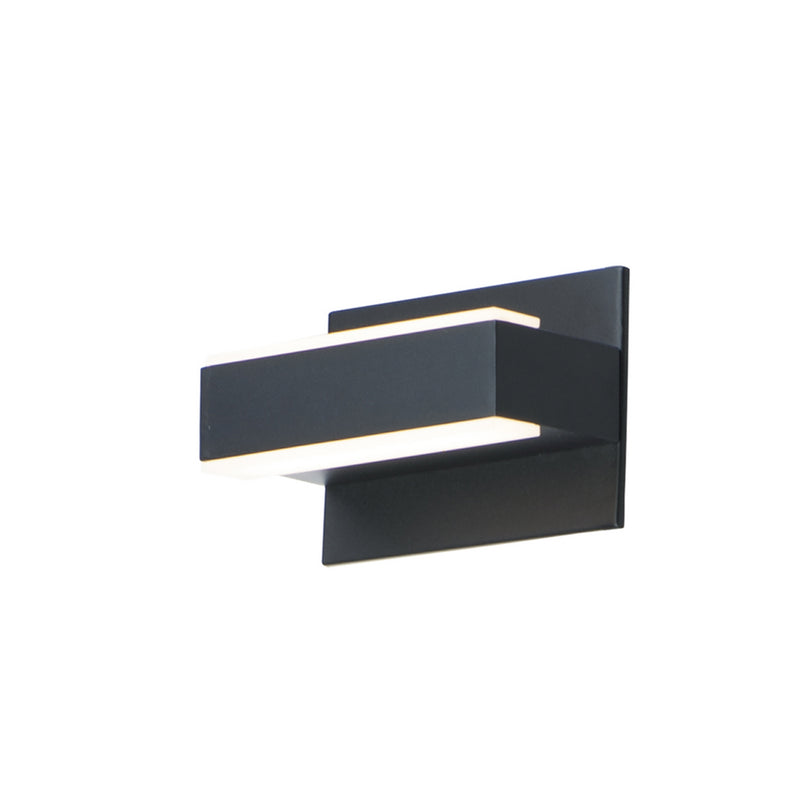 Omni 7" LED Wall Sconce by ET2 - Black