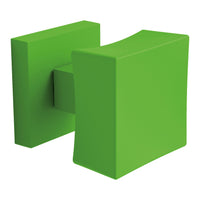 One Q Door Knob in Lime Green by Colombo Design