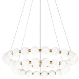 Oni Multitier Chandelier By Matteo - Front View