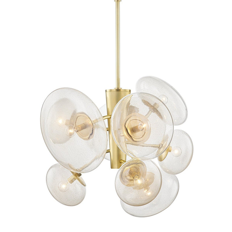 Opera Chandelier - 9-Light - Aged Brass by Hudson Valley