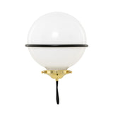Oranmore Wall Light - Polished Brass & Matt Black