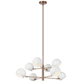 Orb Chandelier Small Matte White White Interiro By Matteo