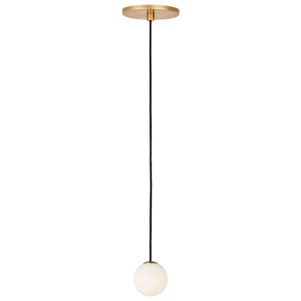 Orbet Pendant Light Hand Rubbed Antique Brass By Visual Comfort Modern
