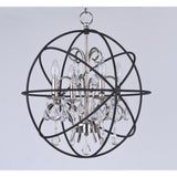 Orbit Pendant Anthracite / Polished Nickel by Maxim Lighting