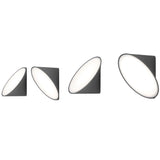 Orchid Wall Sconce By AXO Light - Anthracite Grey Finish