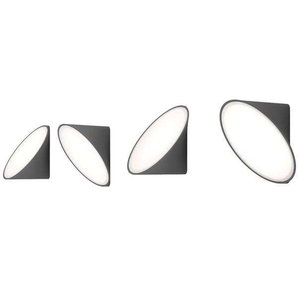 Orchid Wall Sconce By AXO Light - Anthracite Grey Finish