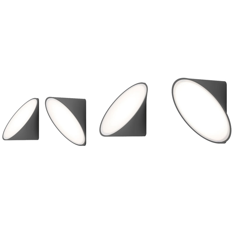 Orchid Wall Sconce By AXO Light - Anthracite Grey Finish