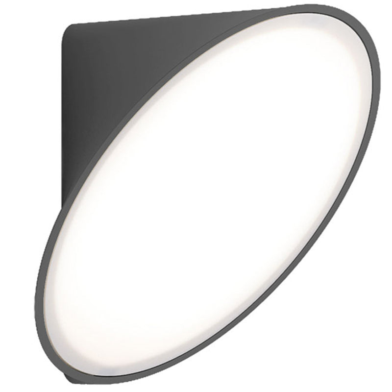 Orchid Wall Sconce By AXO Light Anthracite Grey Finish - Detailed View