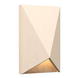 Organic Cappuccino Facet Wall Sconce with Slate Accent by Accord
