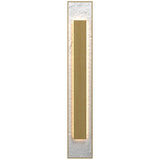 Organic Gold Petra Linear Wall Lamp with White Stone Accent by Accord