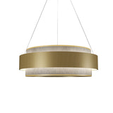 Organic Gold Petra Pendant with Slate Accent by Accord