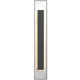 Organic Lead Grey Petra Linear Wall Lamp with White Stone Accent by Accord