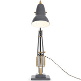 Original 1227 Brass Desk Lamp Elephant Grey By Anglepoise - Front View