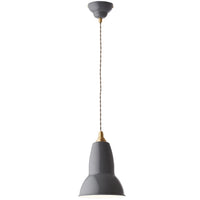 Original 1227 Brass Pendant Elephant Grey By Anglepoise