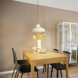 Original 1227 Midi Wide Brass Pendant By Anglepoise - Lifestyle View